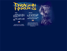 Tablet Screenshot of dragonheroes.fanyart.com